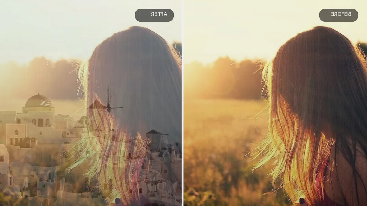 Festival Creator Effect 9 before and after comparison