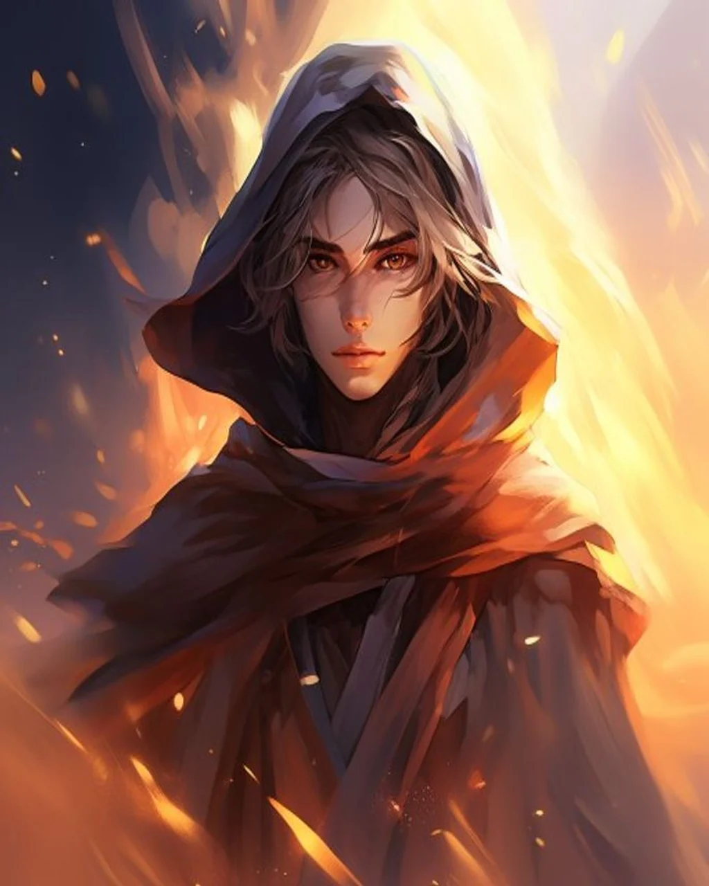 AI-generated case image for Fantasy illustrated portrait